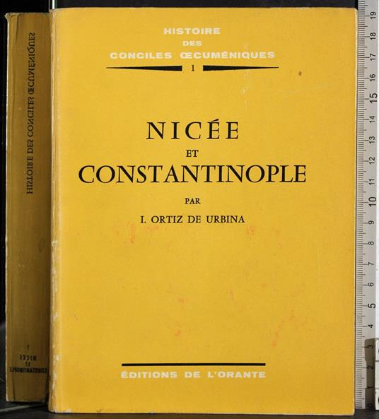 Nicee et Constantinople - copertina