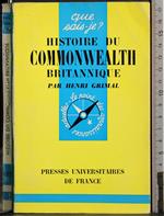 Histoire commonwealth Britannique