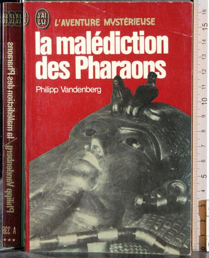 malediction des Pharaons - copertina
