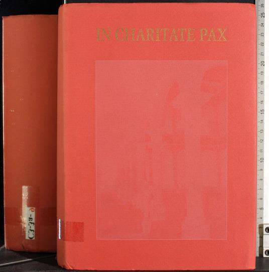 In Charitate pax - copertina