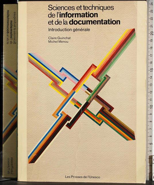 Sciences techniques de l'information et de la documentation - copertina