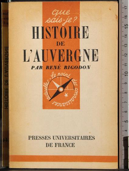 L' histoire de l'Auvergne - copertina