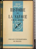 Que sais-je? Histoire de la Savoie