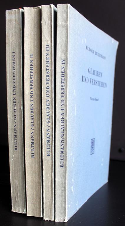 Glauben und verstehen - Rudolf Bultmann - copertina