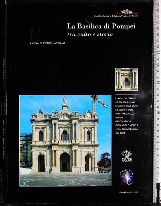 Basilica di Pompei tra culto e storia - Pietro Caggiano - copertina