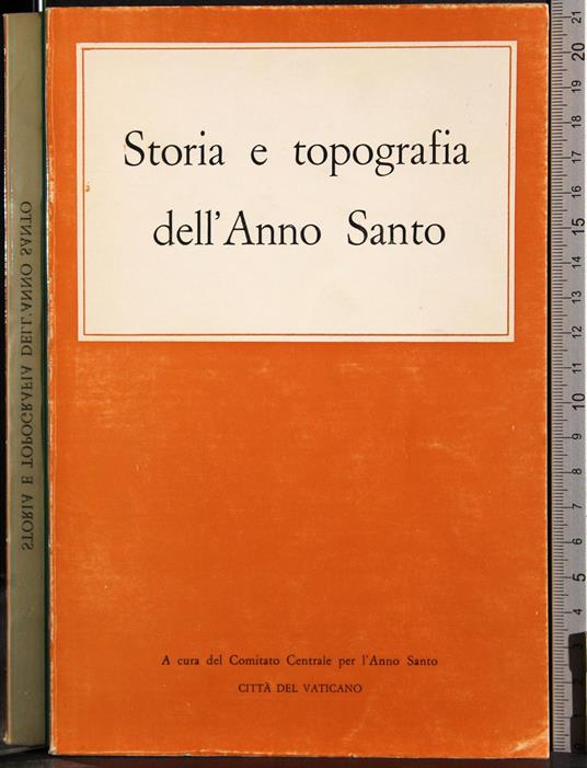 Storia e topografia dell'Anno Santo - copertina