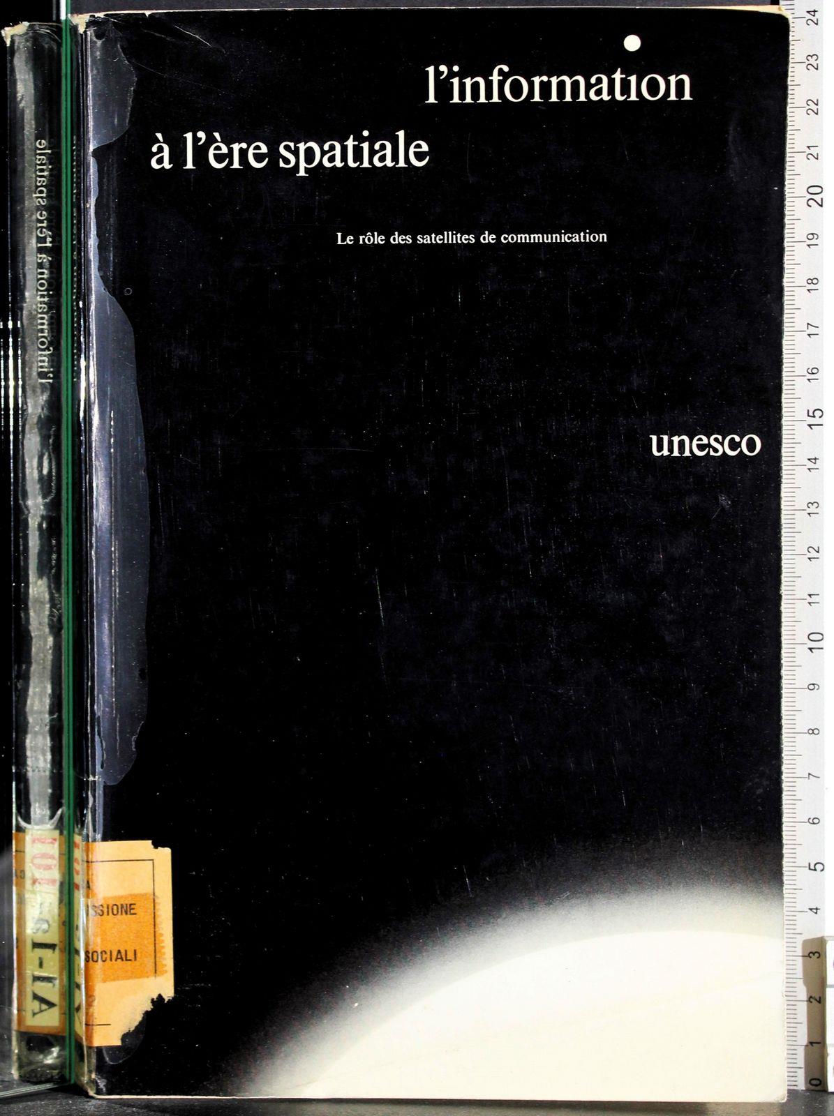 L' information a l'ere spatiale