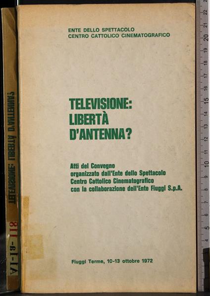 Televisione libertà d'antenna? - copertina