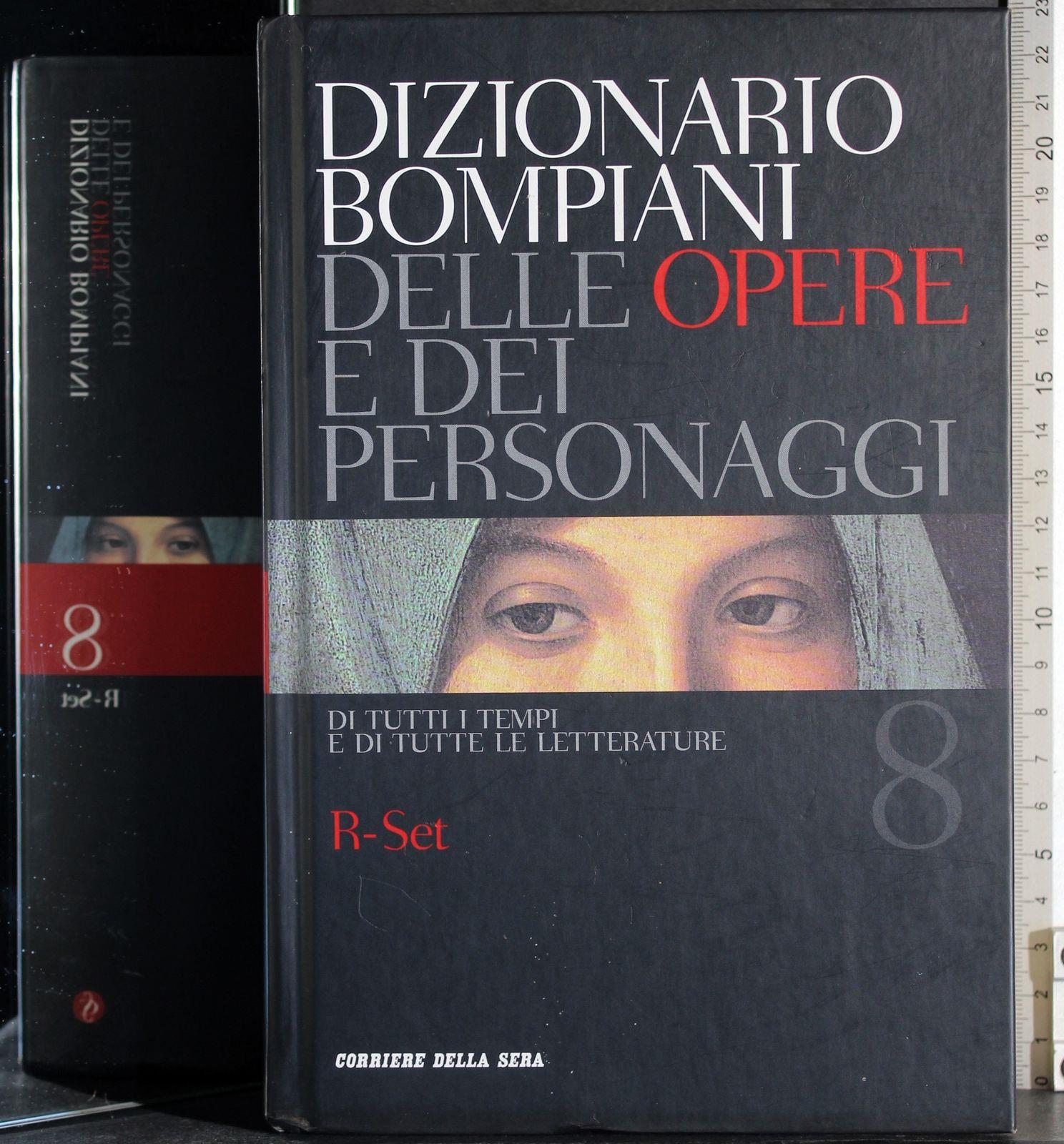 Dizionario delle opere e dei personaggi 8. R-Set