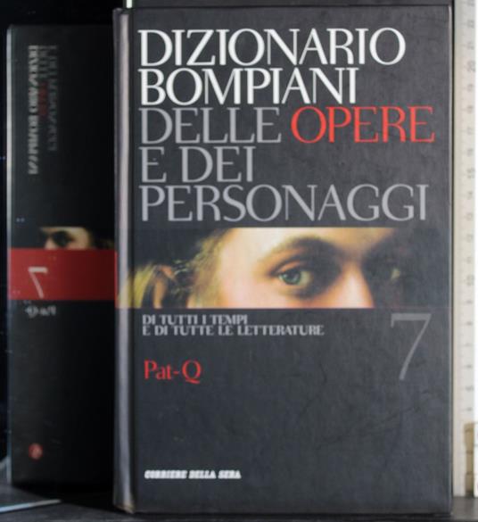 Dizionario delle opere e dei personaggi 7. Pat-Q - copertina