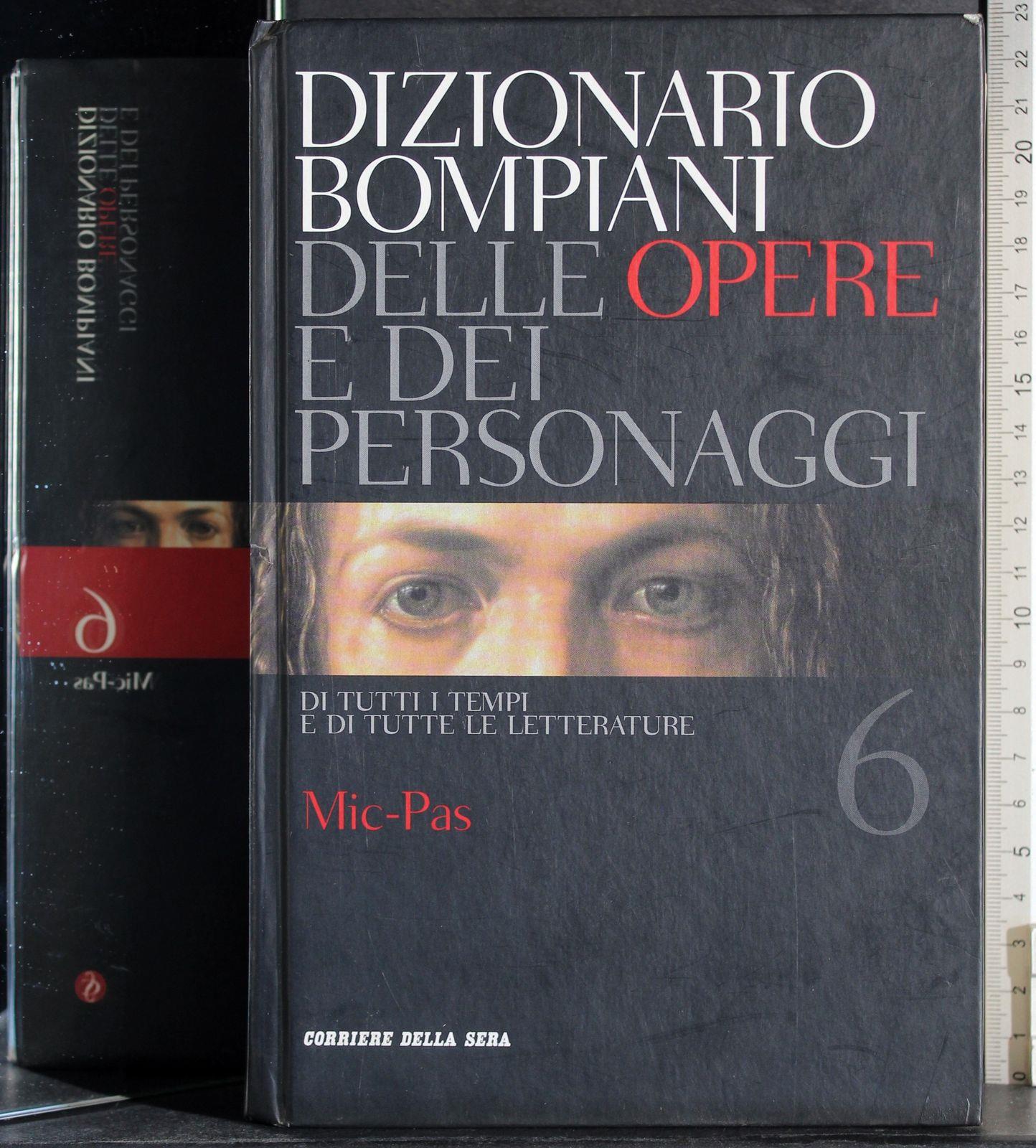 Dizionario delle opere e dei personaggi 6. Mic-Pas