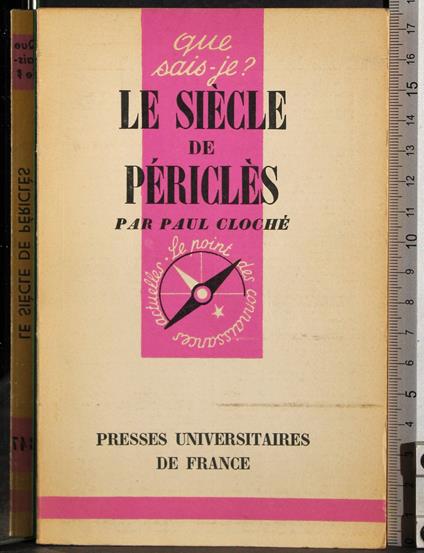 Le siecle de pericles - Paul Cloche - copertina