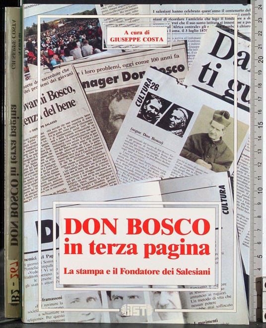 Don Bosco in terza pagine - Giuseppe Costa - copertina