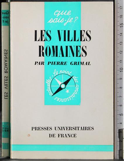 Les villes romaines - Pierre Grimal - copertina