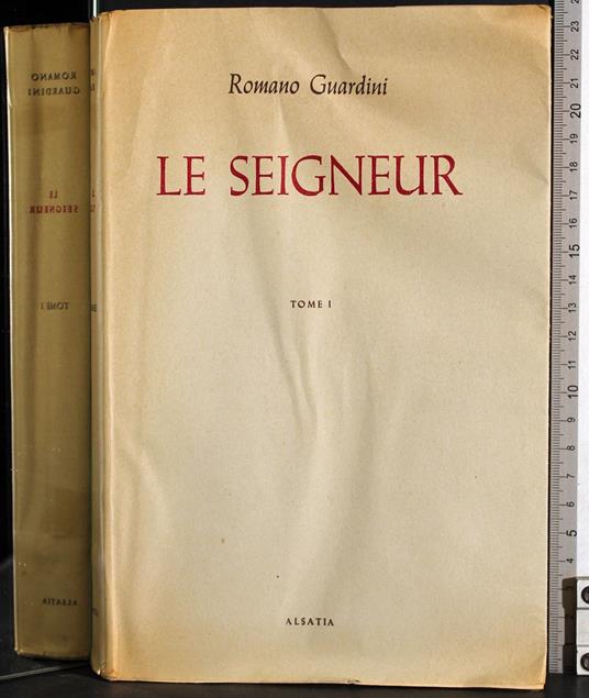 Le seigneur. Tome I - Romano Guardini - copertina