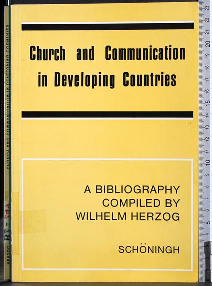 Church and communication in developing countries - Herzog - copertina
