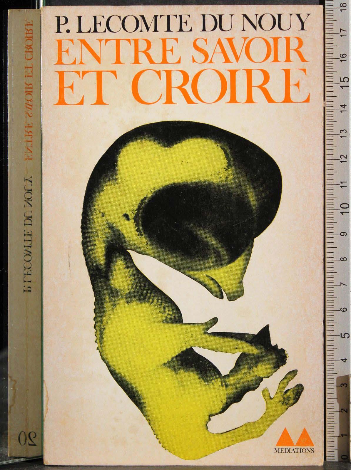 Entre savoir et croire