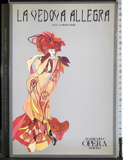 vedova allegra - Franz Lehar - copertina