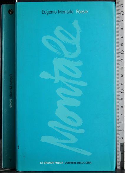 Poesie - Eugenio Montale - copertina