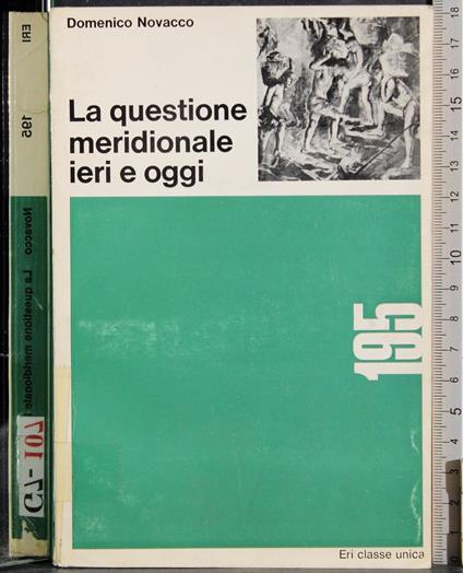 questione meridionale ieri e oggi - Domenico Novacco - copertina
