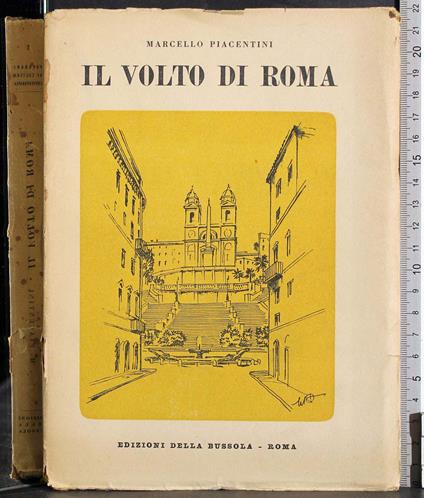 Il volto di Roma - Marcello Piacentini - copertina