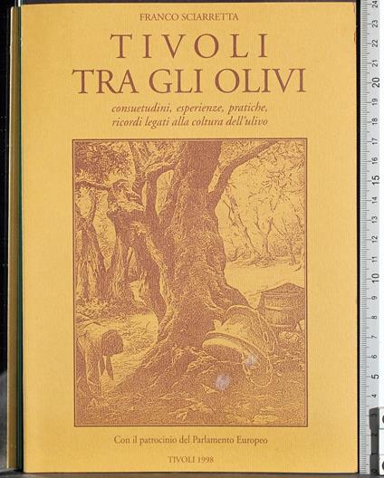 Tivoli tra gli olivi - Franco Sciarretta - copertina