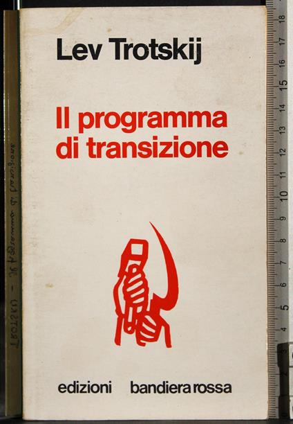 Il programma di transizione - Lev Trotsky - copertina