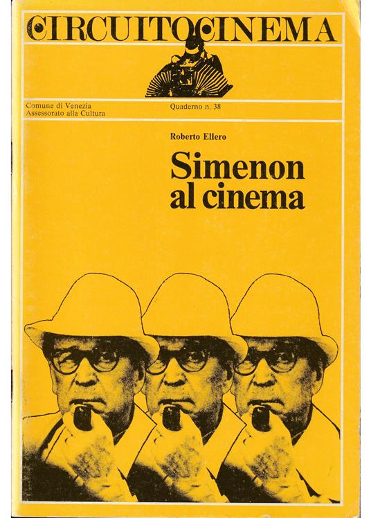 Simenon al cinema - Roberto Ellero - copertina