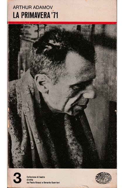 primavera '71 - Arthur Adamov - copertina