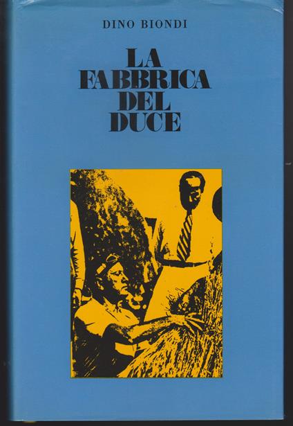 fabbrica del Duce - Dino Biondi - copertina