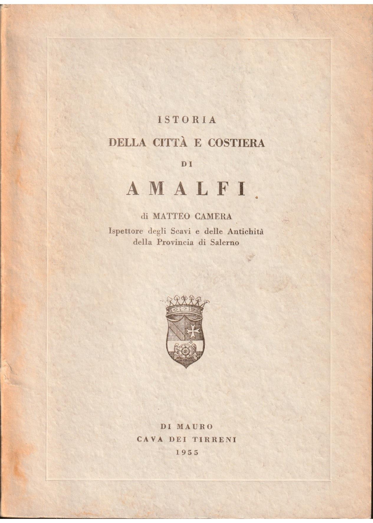 Istoria della città e costiera di Amalfi