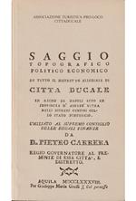 Saggio topografico politico economico di tutto il distretto allodiale di Città Ducale in Regno di Napoli sito in Provincia d'Abruzz' Ultra nelli estremi confini collo Stato Pontificio