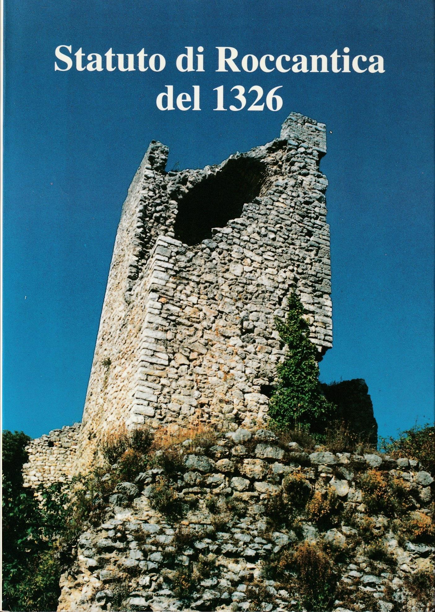 Statuto di Roccantica del 1326