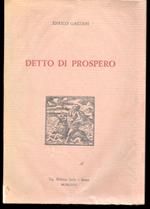 Detto di Prospero