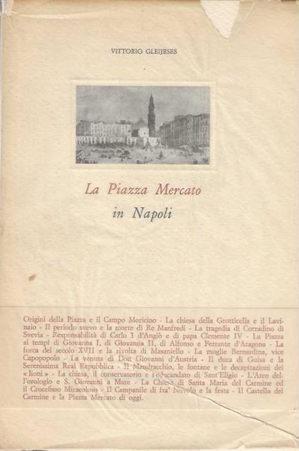 Piazza Mercato - Vittorio Gleijeses - copertina