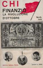 Chi finanziò la rivoluzione d'ottobre