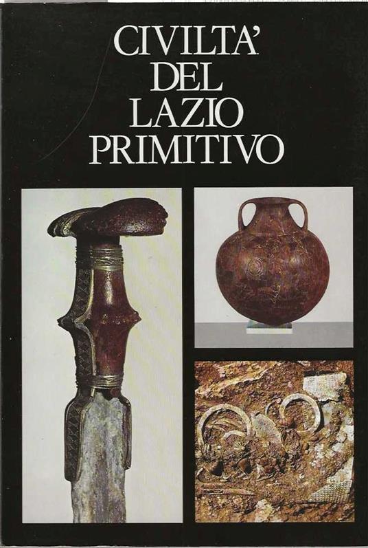civiltà del lazio primitivo - copertina