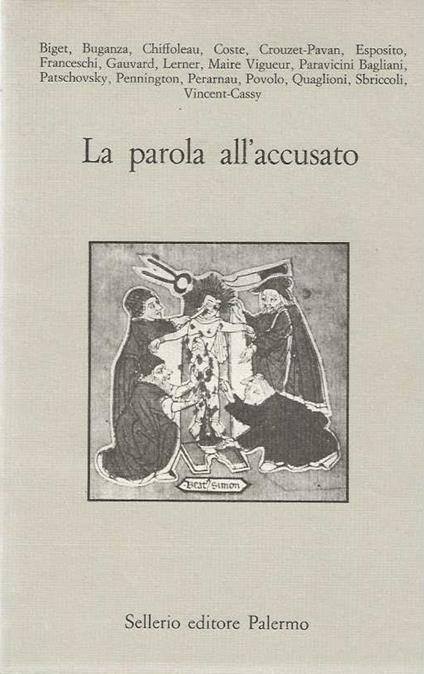 parola all'accusato - copertina