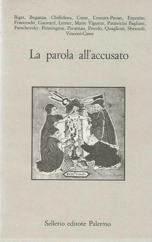 parola all'accusato - copertina