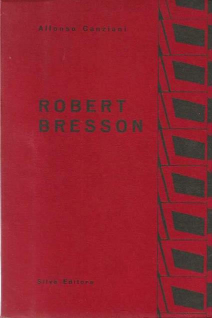 Robert Bresson - Alfonso Canziani - copertina