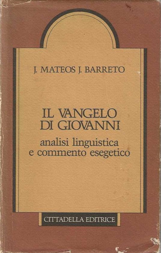 Il Vangelo di Giovanni - copertina