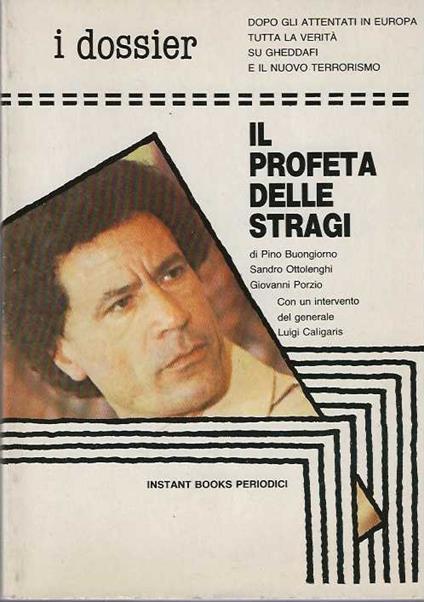 Il profeta della stragi - copertina