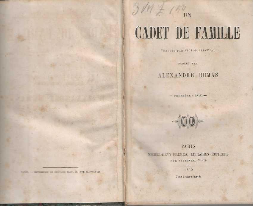 Un Cadet de Famille