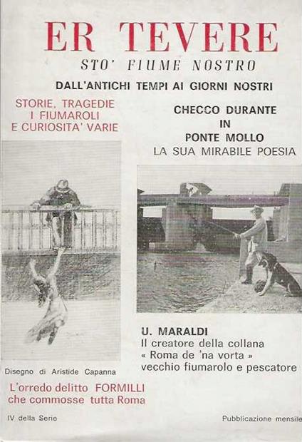 Er Tevere sto' fiume nostro - Checco Durante - copertina