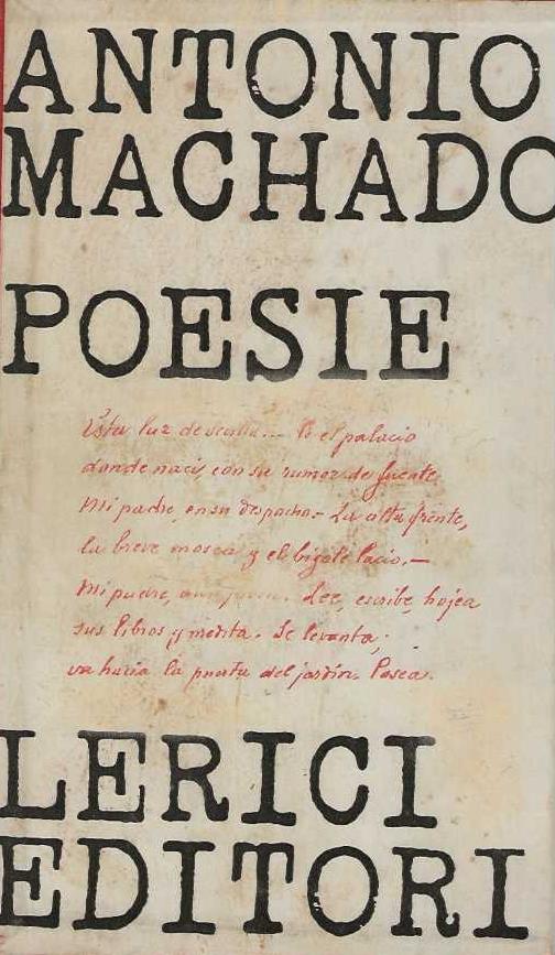 Poesie , di Antonio Machado