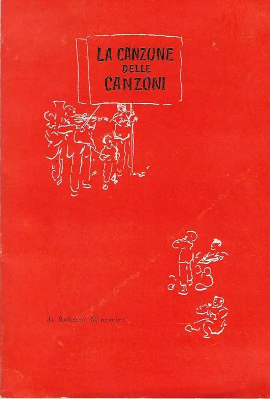 Canzone delle canzoni - Roberto Minervini - copertina