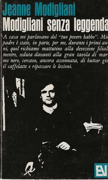 Modigliani senza leggenda - Jeanne Modigliani - copertina