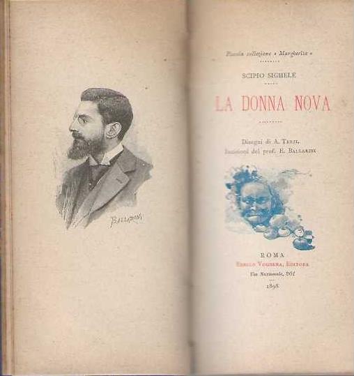 Donna Nova - Scipio Sighele - copertina