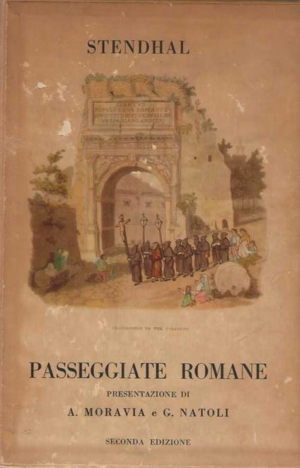 Passeggiate Romane - Stendhal - copertina