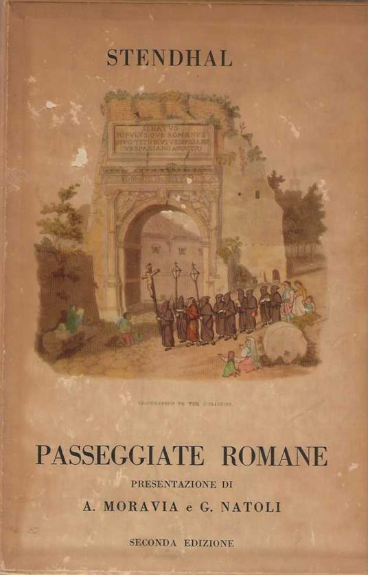 Passeggiate Romane - Stendhal - copertina